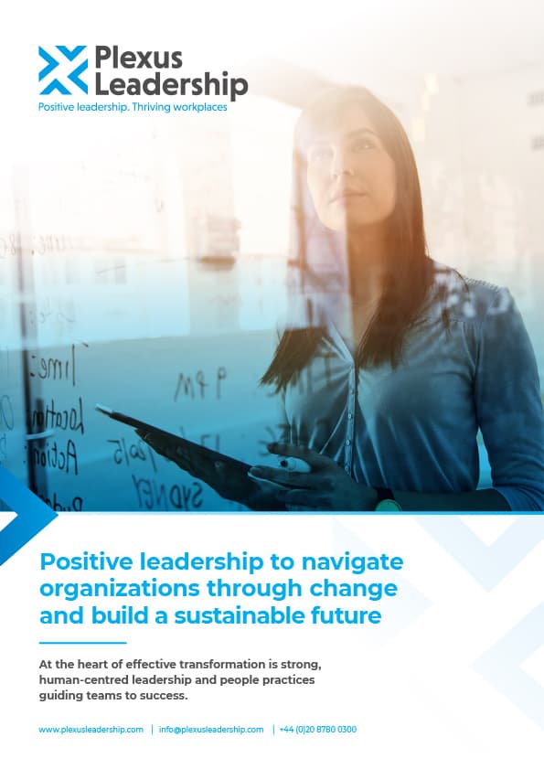 Positive Leadership White Paper - Plexus Leadership | Leadership Consulting Training and Coaching